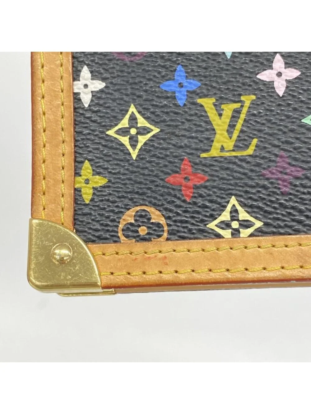 Louis Vuitton Notebook Cover Monogram Multicolor Agenda PM Noir